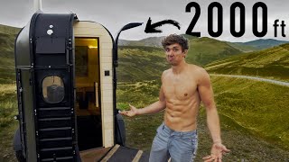 I Made The Highest Sauna In The UK (2000mi Road Trip)