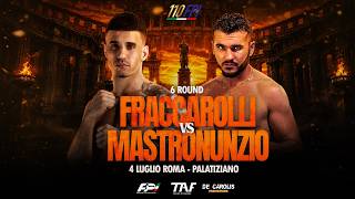 TAF & DE CAROLIS PROMOTION | ALESSIO MASTRONUNZIO vs MATTIA FRACCAROLLI