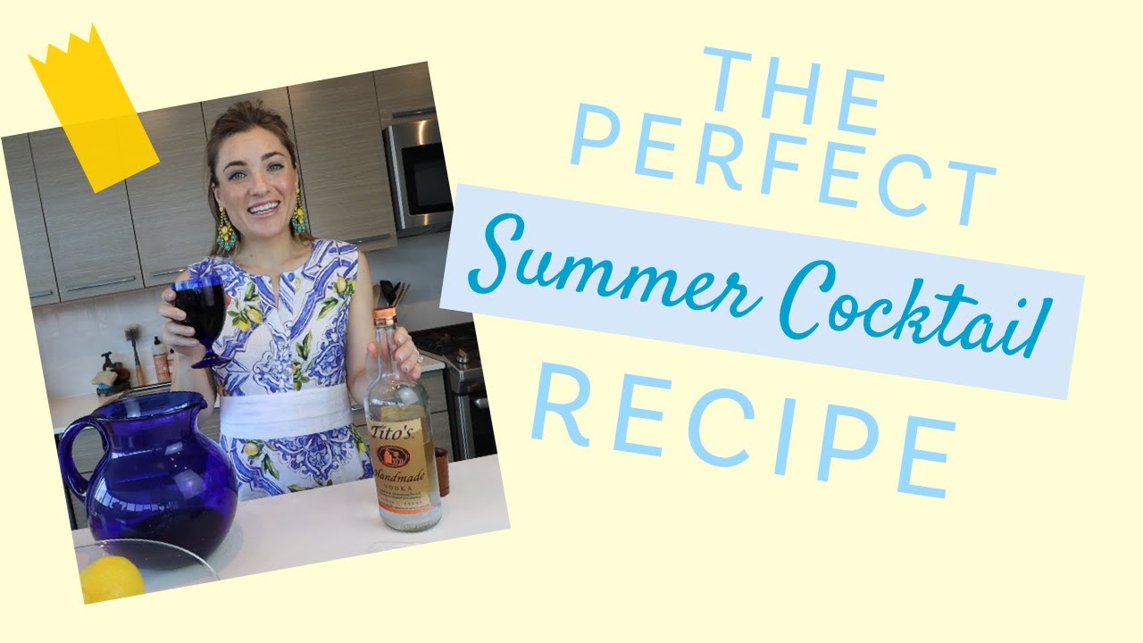 Making the Perfect Summertime Cocktail with The Highrise Hostess