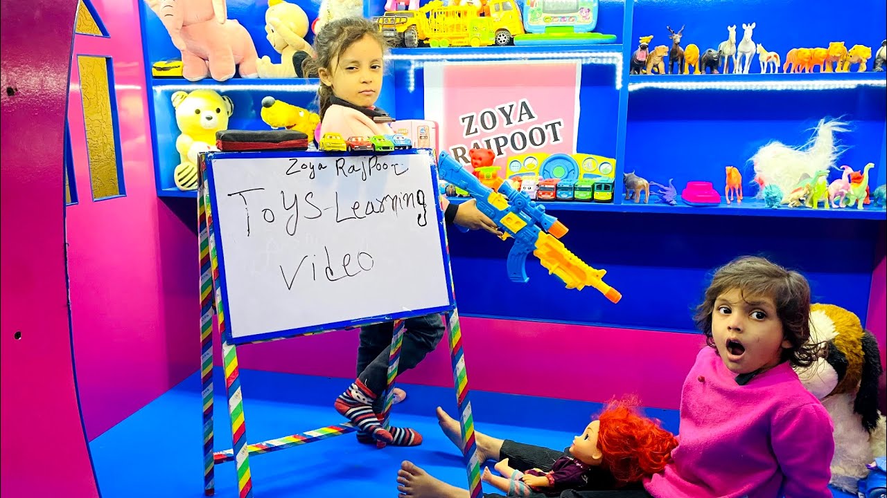 “Toys Color Learning With Zoya & Mahi 🎨👧 | Fun Kids Class”