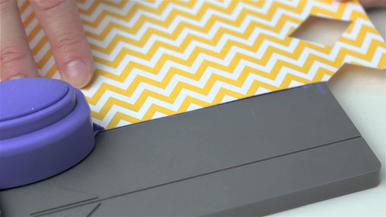 Candy Box Punch Board by We R Memory Keepers YouTube