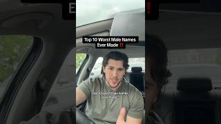 Top 10 Worst Male Names Ever Made ‼️‼️