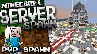 Minecraft - AWESOME PVP SERVER SPAWN MAP! (Free Download) Kit PVP Server Map / Spawn