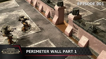 Legions Imperialis Wall Build Project Part 1