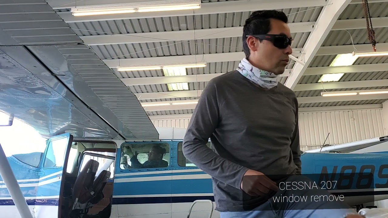 CESSNA 207 windows repair