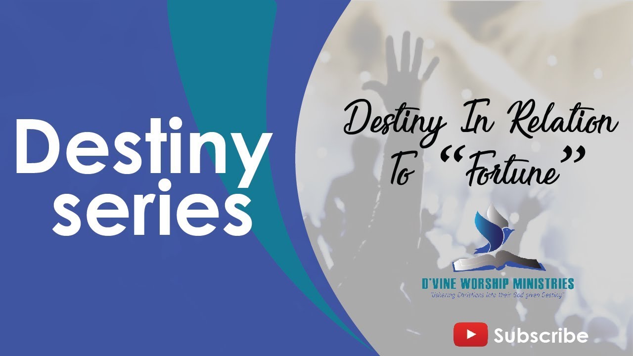 Demands to fulfill your Destiny; “Fortune” - YouTube