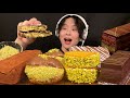 ASMR ドバイチョコレートパーティー‼️【咀嚼音/mukbang/Eating Sounds】
