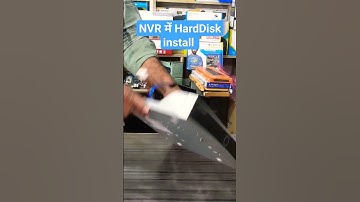 1 Minute me NVR me Hard Disk install kare 💐👌  #shortsfeed #shorts #shortsviral #shortsvideo