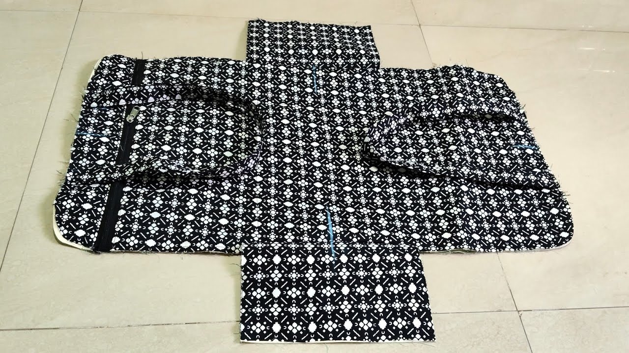 Single Cut से बनाएं Medium Size Travel Bag | Easy DIY Handbag | 6 order bag /Bag Banane Ka Tarika