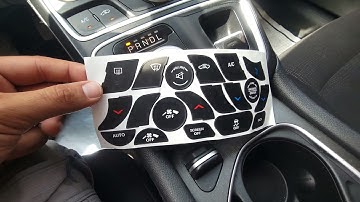 HOW TO FIX SCRATCHED BUTTONS IN YOUR - DODGE, CHRYSLER, JEEP OR CHEVY - FOR LESS THAN $20