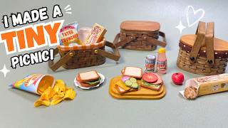 This Tiny Picnic Is Actually Just Paper