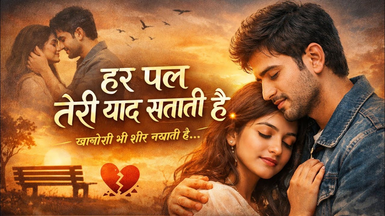 Har Pal Teri yaad satati hai | New original Sad Heart broken 💔song 2026 | SadmusicLofi