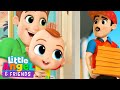 Strangers At The Door | Baby John | Little Angel And Friends Fun Educational Songs