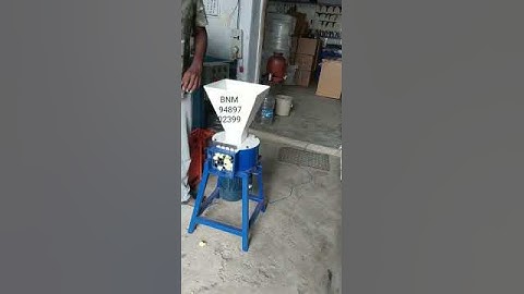 2 HP SINGLE PAHASE FOAM SHREADDER 9842202399