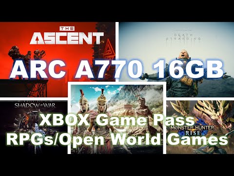 A770 VS XBOX Game Pass Part 4: RPGs and Open World Games