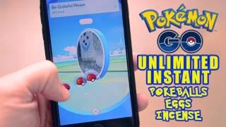 Unlimited Pokestop Reset!! Pokeballs, eggs, incense - YouTube