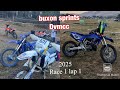 RACE 1 LAP 1 buxton enduro sprint 2025 5th place yz250x