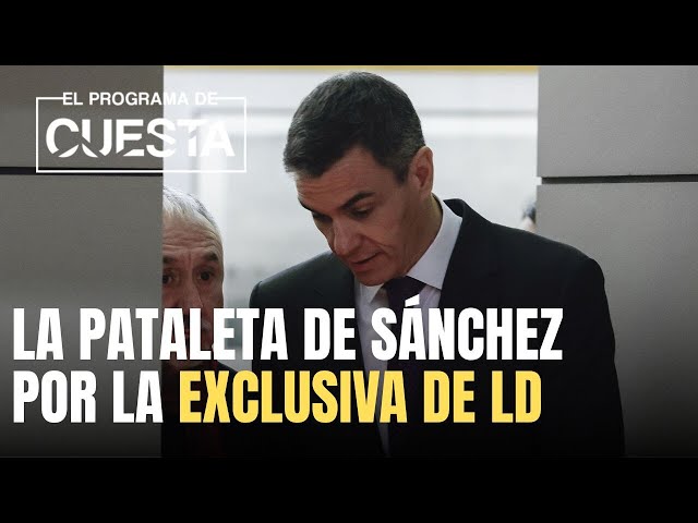 Moncloa, a la desesperada: campaña contra Libertad Digital por informar de la salud de Sánchez