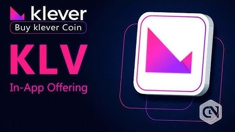 क्लेवर वॉलेट कैसे बनाएं klever wallet kese banaye