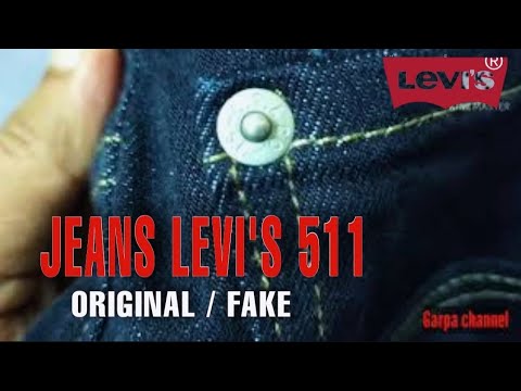 Levi's 511 original / fake...❓ [] stretchable made in mexico... - YouTube