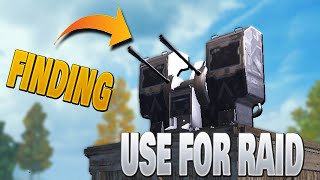 I PLAY FRESH SERVER AND PLAN TO FIND THIS ANTI AIRCRAFT  AND USE IT ON RAID LAST ISLAND OF SURVIVAL