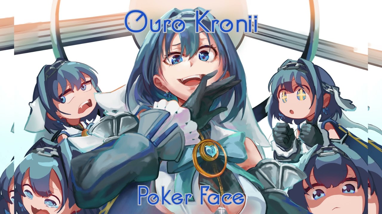 Ouro Kronii Sings Poker Face By Lady Gaga (Remastered Audio)
