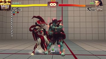 USFIV: Evil Ryu - Ultra Option Selects