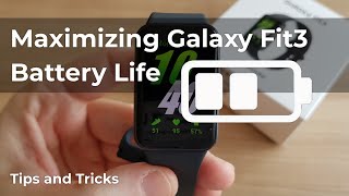 Maximizing Galaxy Fit3 Battery Life: Tips and Tricks