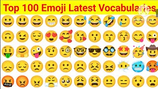 100+ Latest Vocabulary of Emoji||Emoji Vocabs ||English to Hindi ||@Dearenglishwithsachinpandeysirji