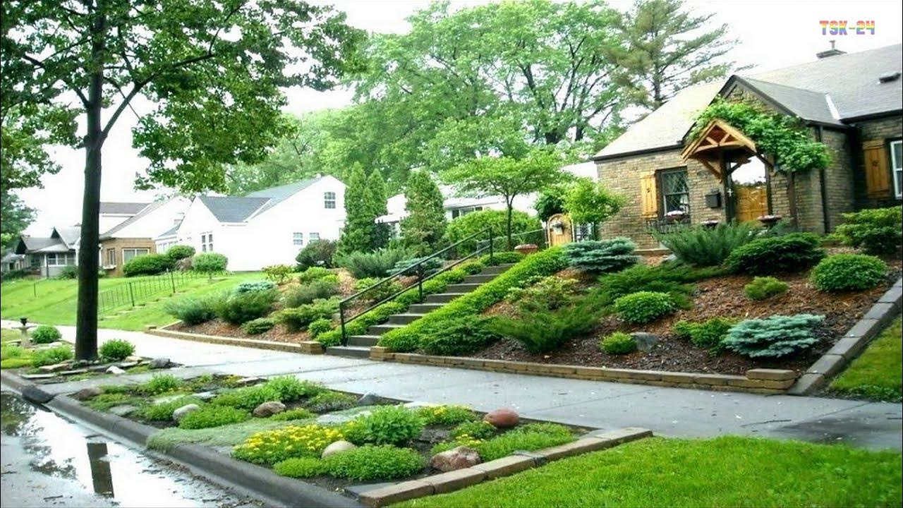 Top 80 Hillside Landscaping Design Ideas - Beautiful Garden - Youtube