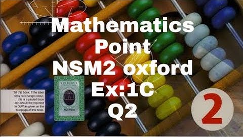 Ex:1C ,Q2, NSM2, Direct and inverse proportion