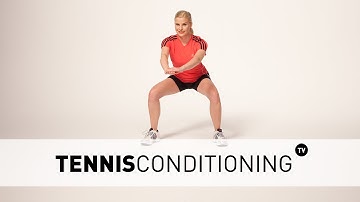Bilateral Dynamic Squat Stretch | Tennis Conditioning