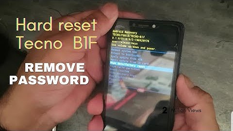 Tecno B1F Hard Reset unlock Pin pattern password||Tecno Pop 2F hard Reset