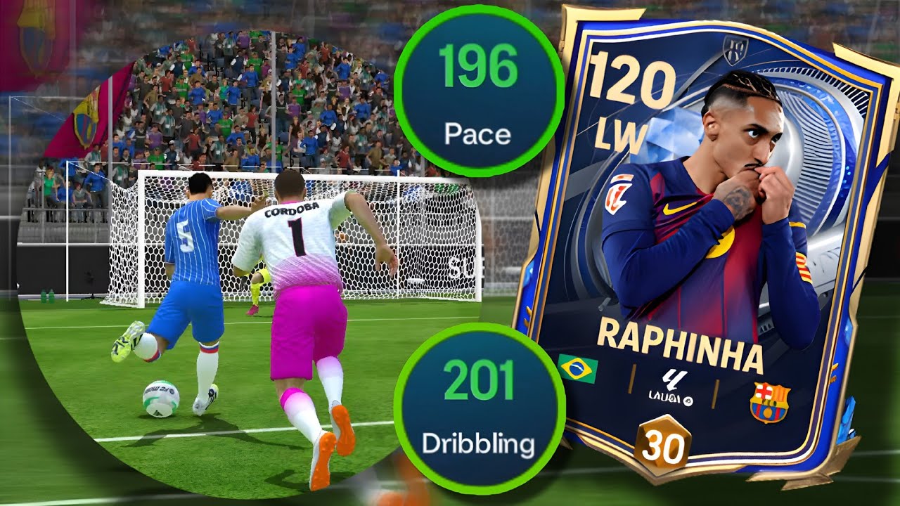 Обзор карточки Рафиньи (левый вингер) 115 | Взрывная скорость и элитный дриблинг | FC Mobile 🇧🇷⚡
