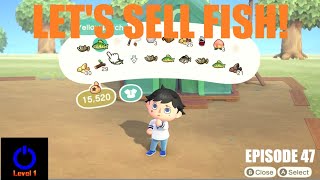 Animal Crossing New Horizons: Let's sell Fish!