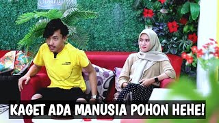 PRANK SHOLAWAT &NGAJI❗SI CANTIK KAGET ADA MANUSIA POHON HEHE!