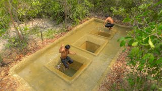 Building Underground Temple Swimming Pools
