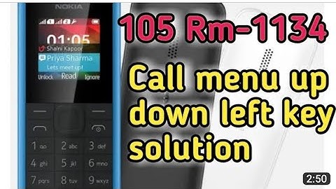 nokai rm 1133 call button or up douwn nd back key not working 💯 solutions