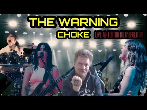 Johi Reacts To The Warning´s Choke Teatro Metropolitan