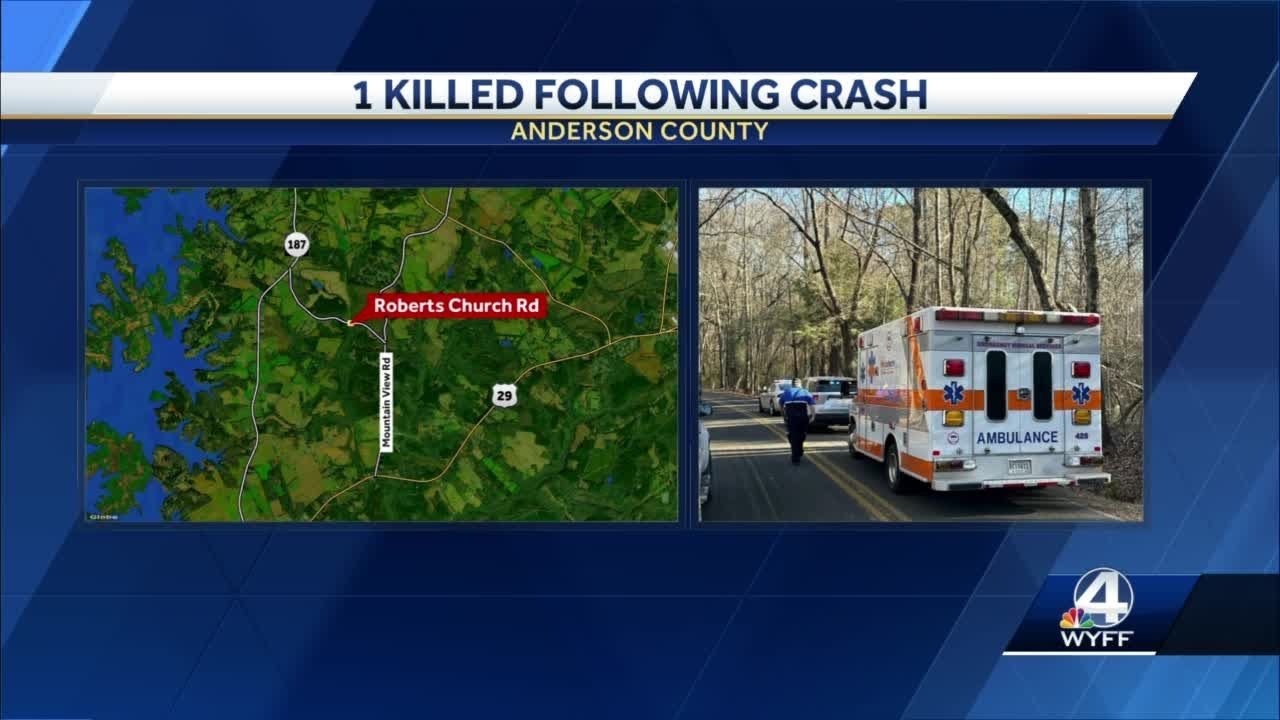 1 person killed in Anderson County crash, coroner says - YouTube