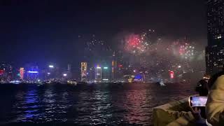 Great experience ever, watching  the extravagant fireworks  display in HONGKONG!
