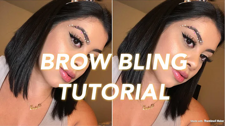 BROW BLING TUTORIAL | Ada Burgos