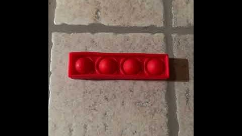 Tetris in real Life with POP-IT