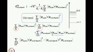 Mod-01 Lec-36 Stark- Zeeman Spectroscopy - Stark effect