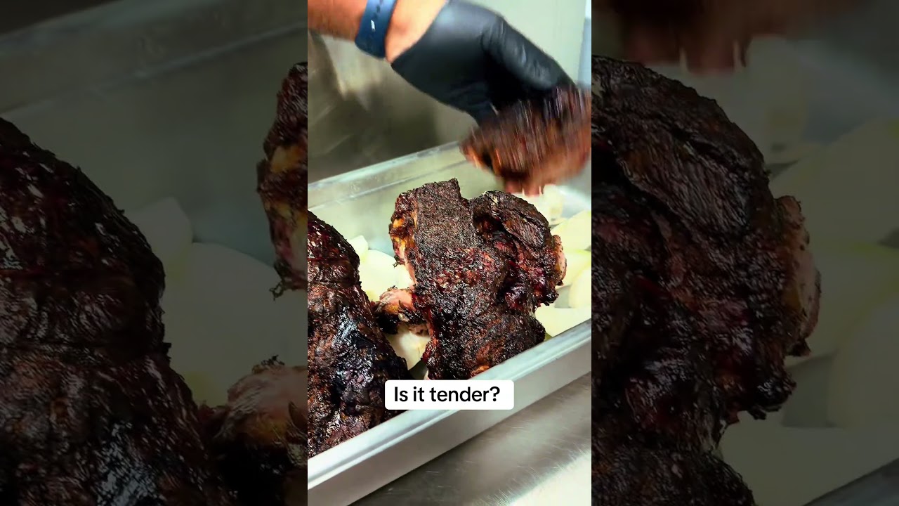 Tender Smoked Chuck Roast - Butter knife shawty! #tenderism #food