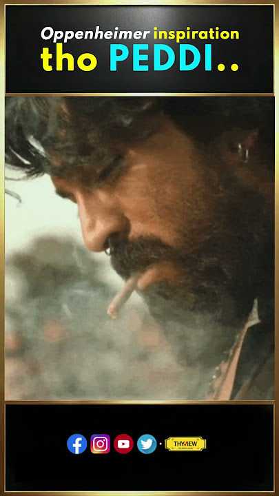 Oppenheimer inspiration tho peddi.. | Ram Charan, Buchi Babu , Ratnavelu | Thyview