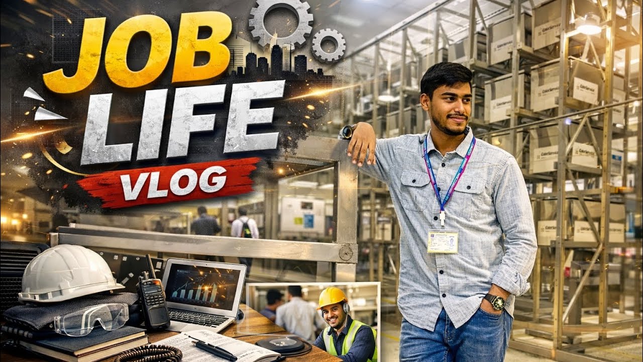 Industrial Life Vlog | My Real Job Experience