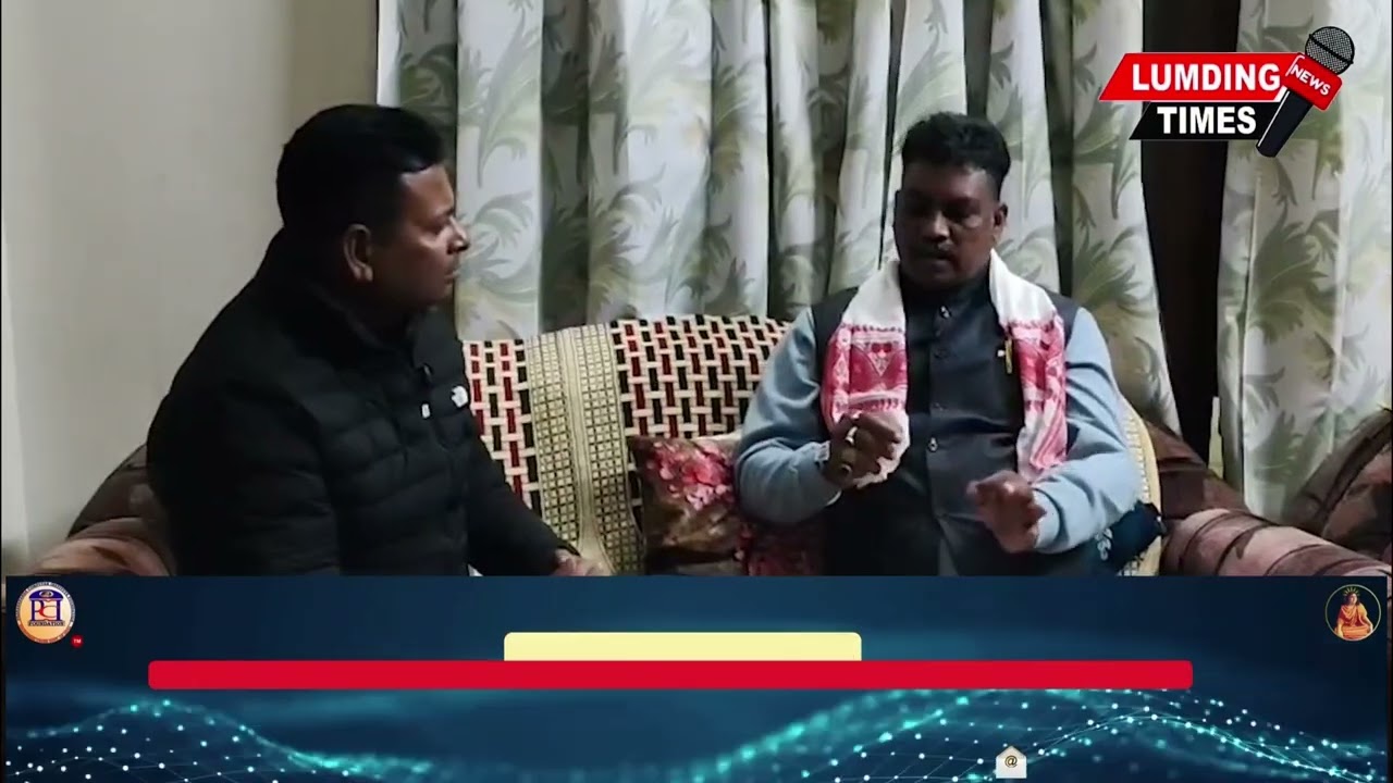 Lumding Times report -- A Conversation with Mr. Biswajit Roy Chowdhury, Sect of APCC.