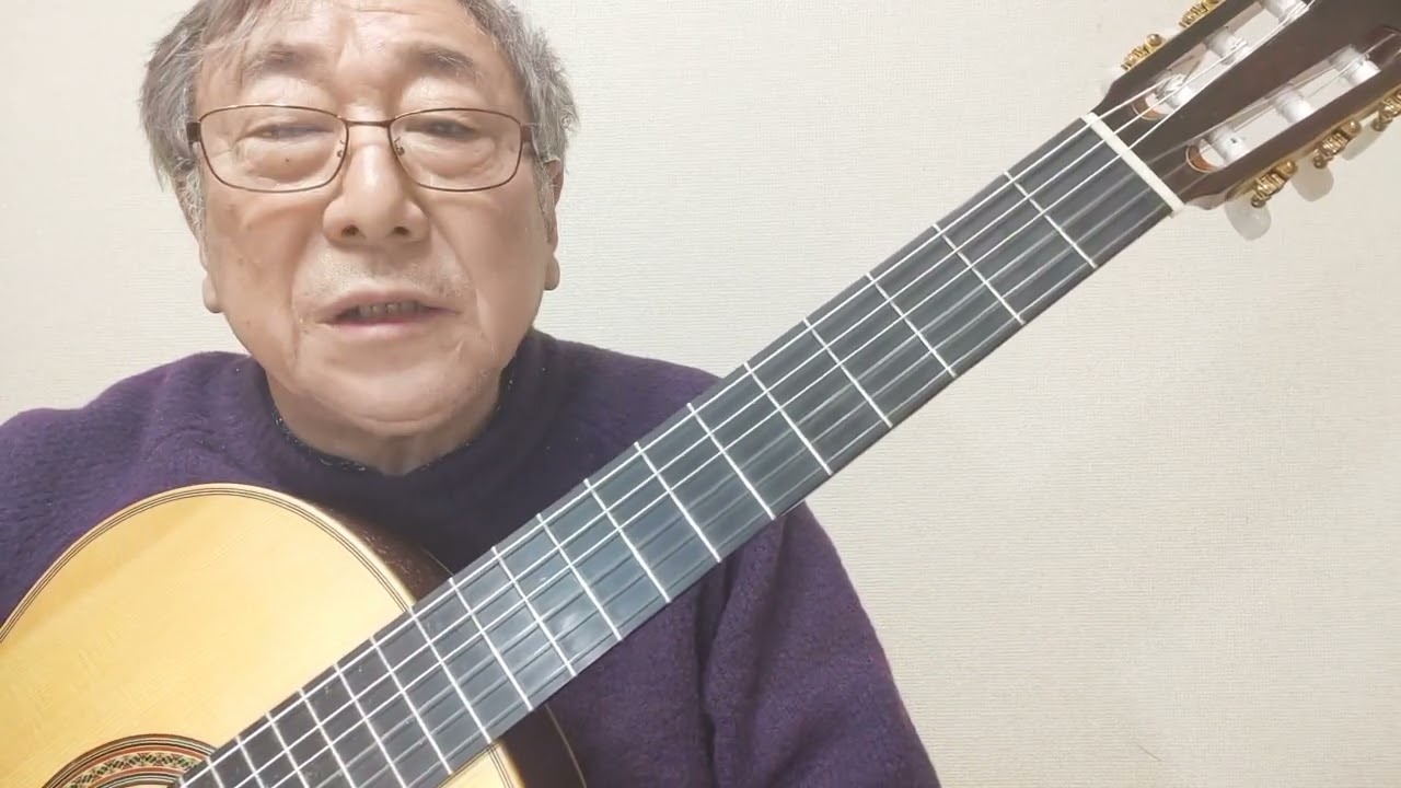 大利根月夜1(田端義夫)」を弾こう - YouTube