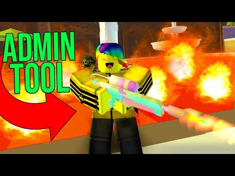 The Owner Joined And Gave Me An Admin Only Tool Roblox Yard Simulator Youtube - tools admin admin gun fight roblox